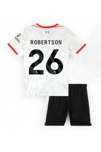 Liverpool Andrew Robertson #26 Jalkapallovaatteet Lasten Kolmas peliasu 2024-25 Lyhythihainen (+ Lyhyet housut)